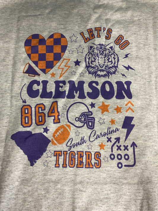 Clemson Tigers Grey Sweatshirt