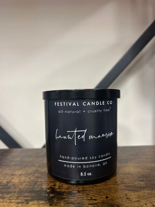 Haunted Mansion Candle