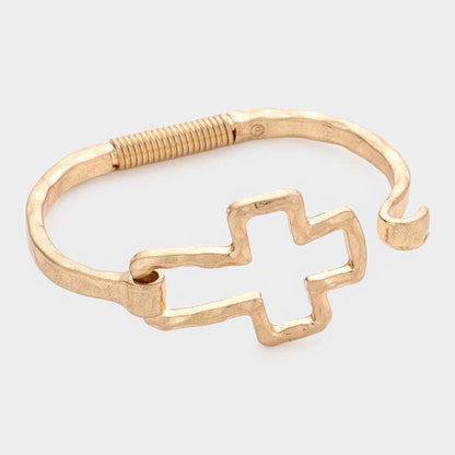 Cross Hook Bracelet