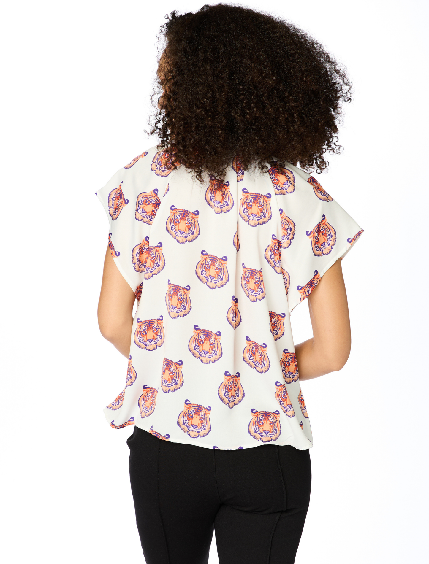 The Clemson Tigers Poly Blouse