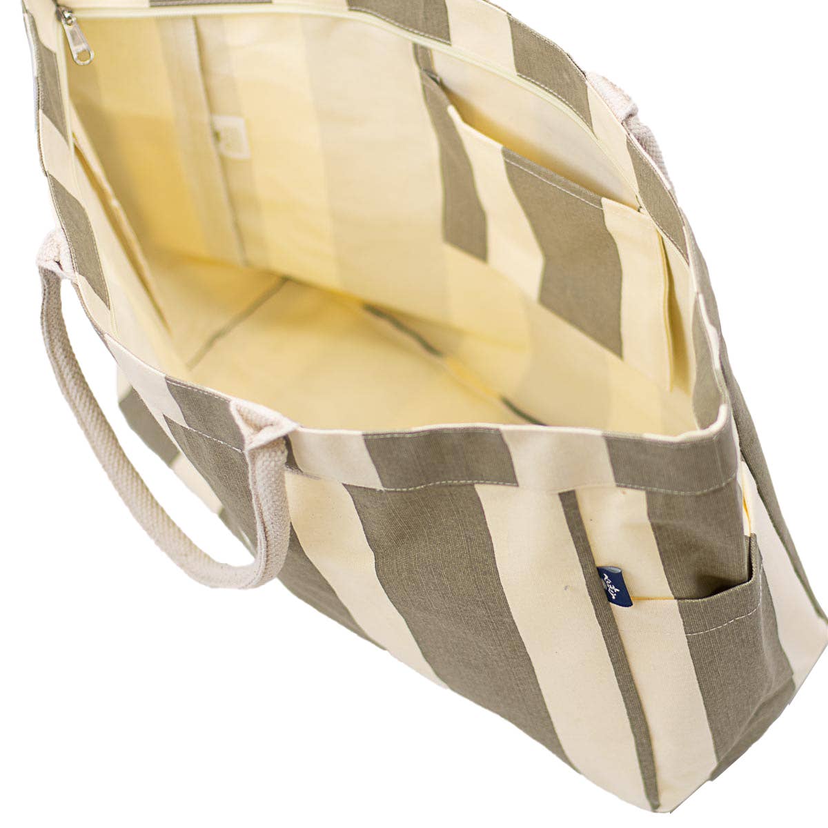 Cabana Stripe Durham Tote Natural