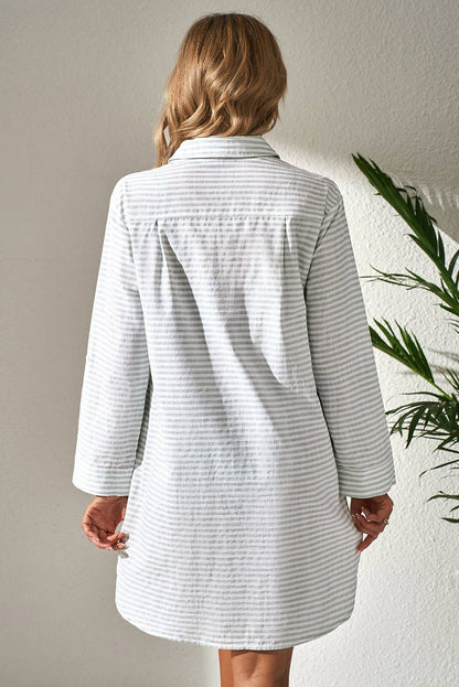 Stripe Beach Cover up