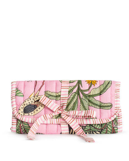 Liana Quilted Jewelry Roll