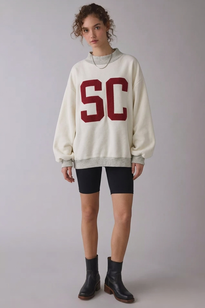 IT2594-SOUTHCAROLINA | Reversible Graphic Sweatshirt
