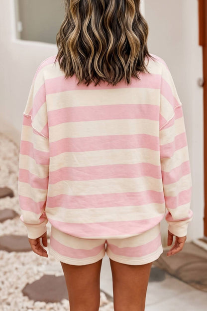Patchwork Striped Set