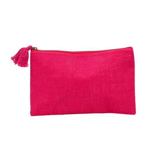Jute Cosmetic Bag
