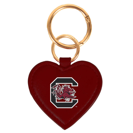 Gamecocks Heart Purse Charm/ Key Ring
