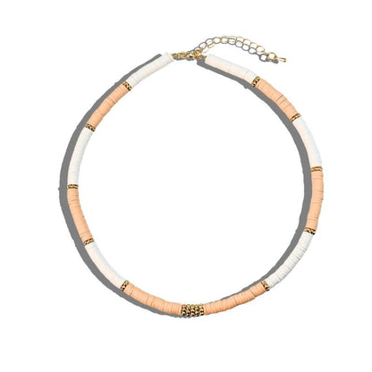 Bohemian Clay Choke Necklace