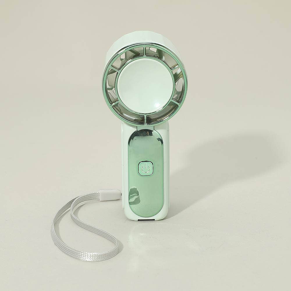 Digital Display Portable Handheld Mini Fan