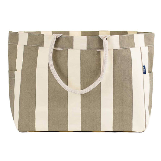 Cabana Stripe Durham Tote Natural