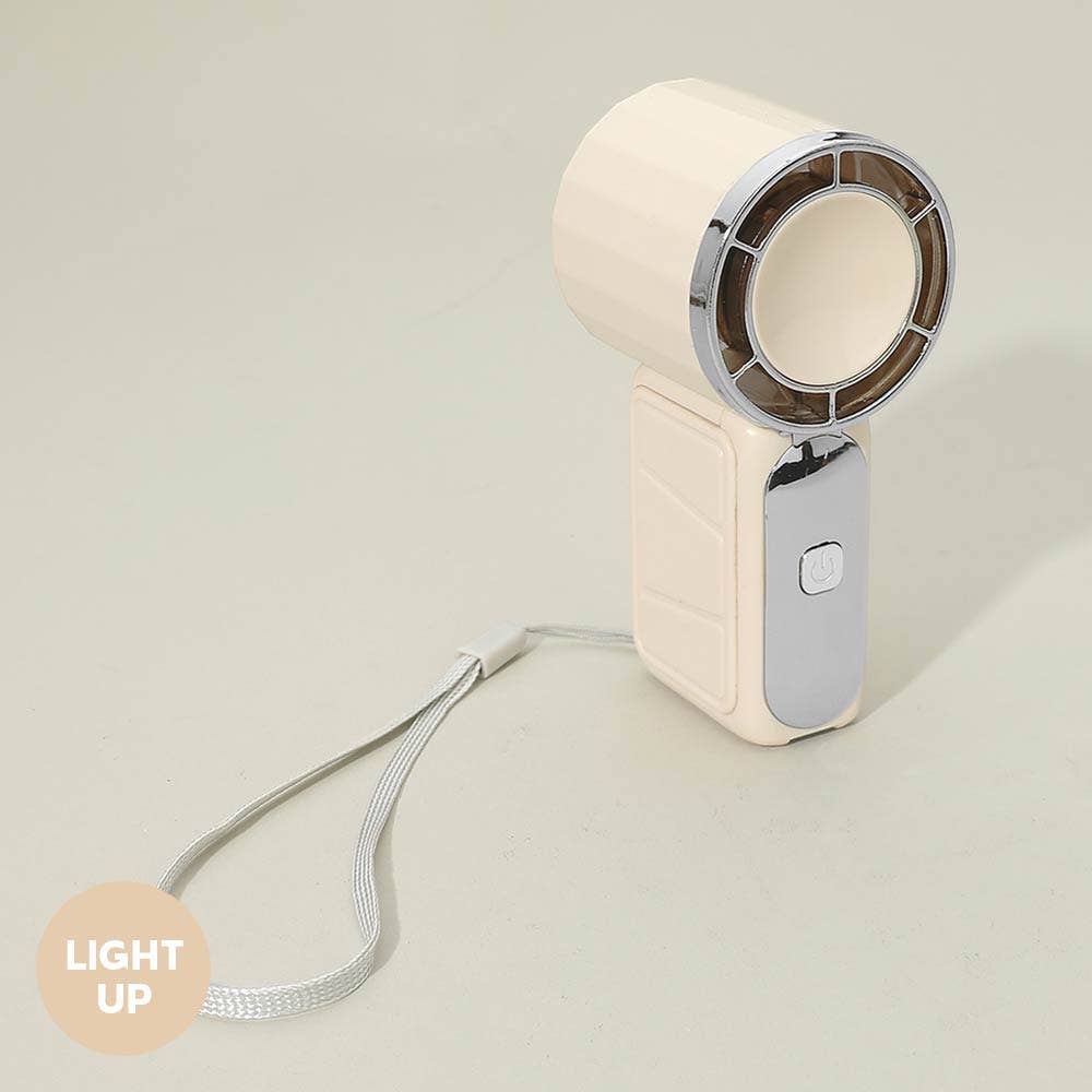 Digital Display Portable Handheld Mini Fan