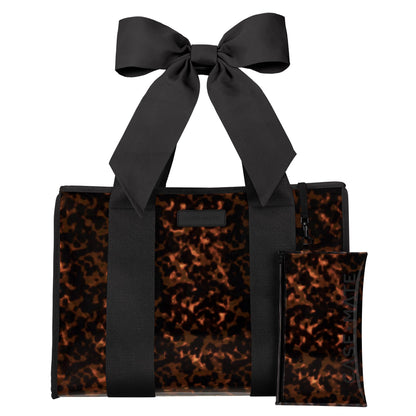 Case-Mate Tortoiseshell Bow Jelly Tote Bag