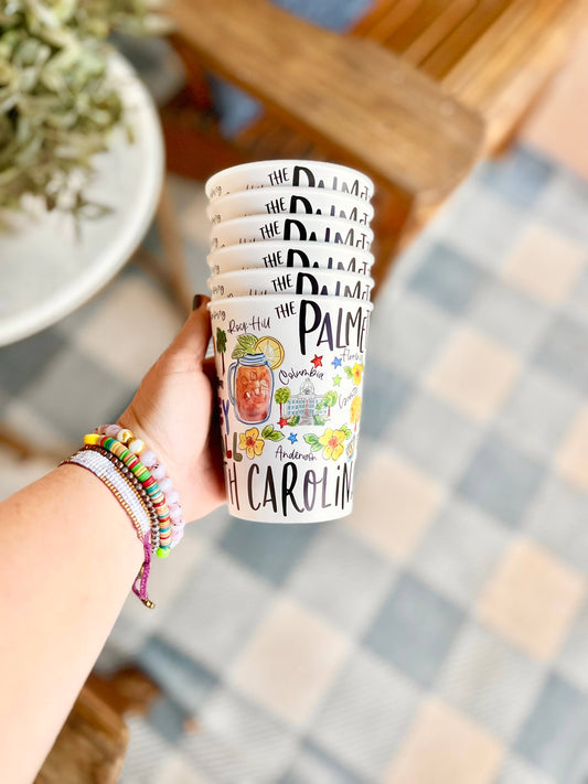 State of South Carolina Reusable Party Cups