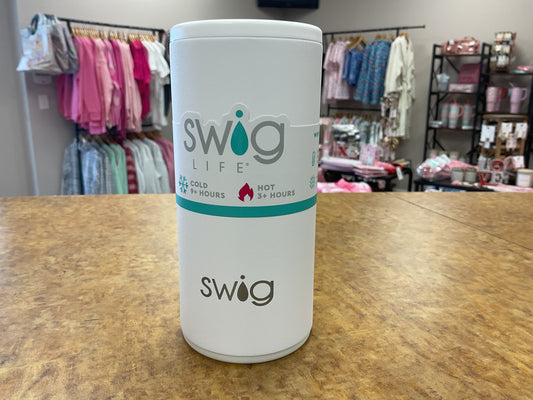 Swig Can Cooler White
