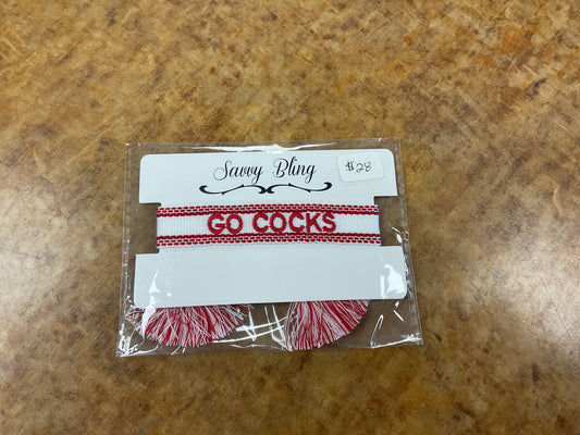 Go Cocks Handmade Bracelet