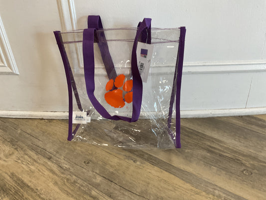 Tiger Paw Clear Tote