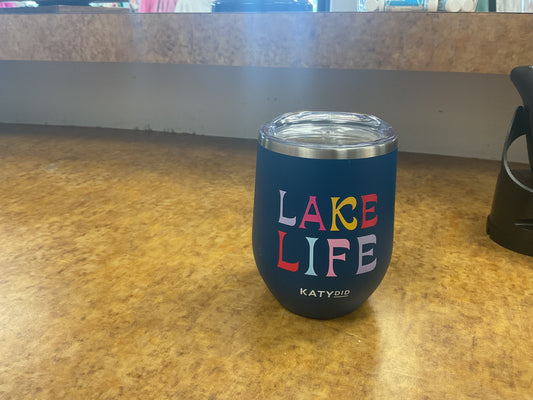 Katy Did Wine Cup Lake Life