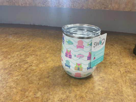 Swig Wine Cup Lake Girl
