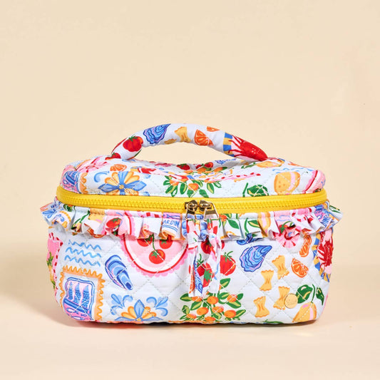 Glam & Go Quilted Cosmetic Bag–Ciao Bella