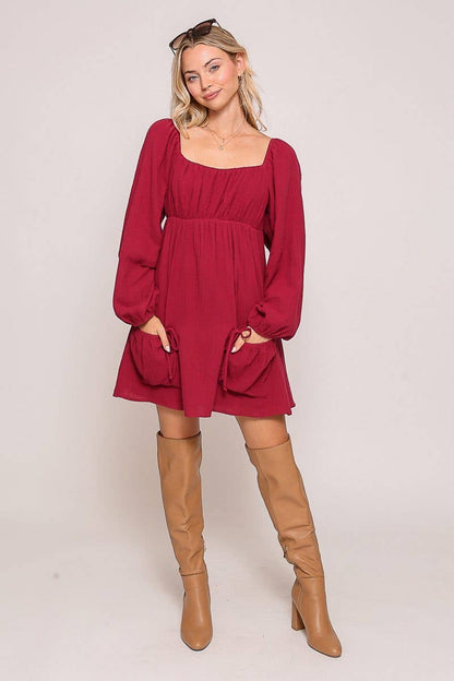 GameDay Babydoll Dress