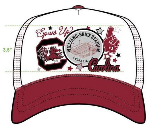 South Carolina Layer Patch Foam Trucker Hat
