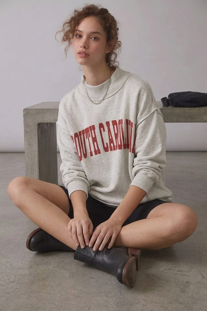 IT2594-SOUTHCAROLINA | Reversible Graphic Sweatshirt