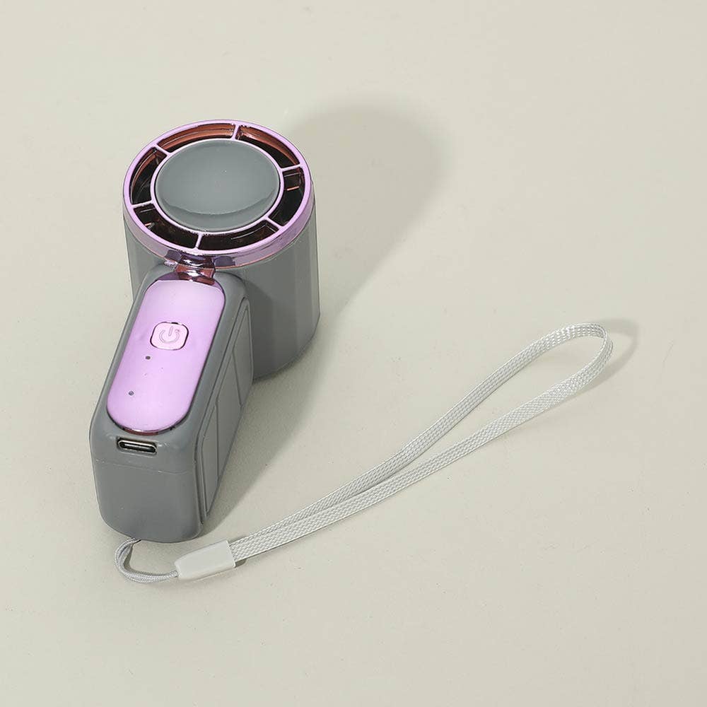 Digital Display Portable Handheld Mini Fan