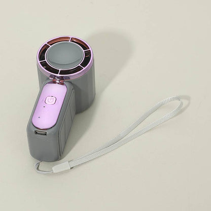 Digital Display Portable Handheld Mini Fan