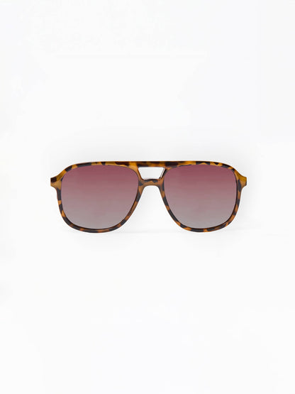 Morgan Polarized Sunglasses | Brown Tortoise