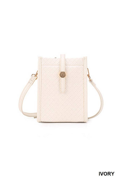 Vegan Leather Crossbody Bag