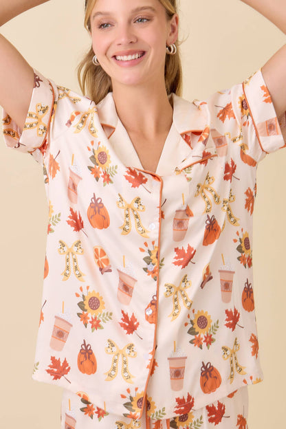 Pumpkin Spice Pajama