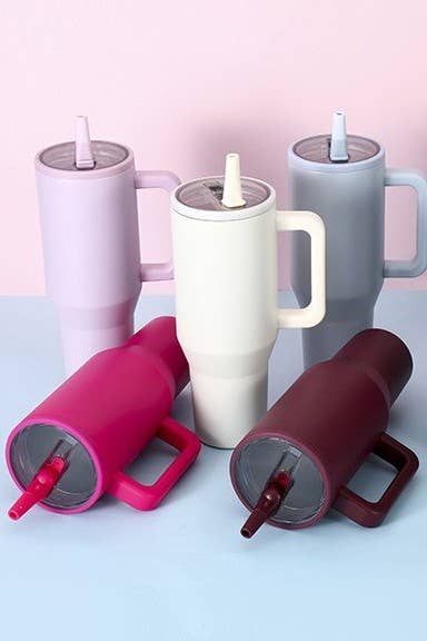 40oz SPILL FREE TUMBLER