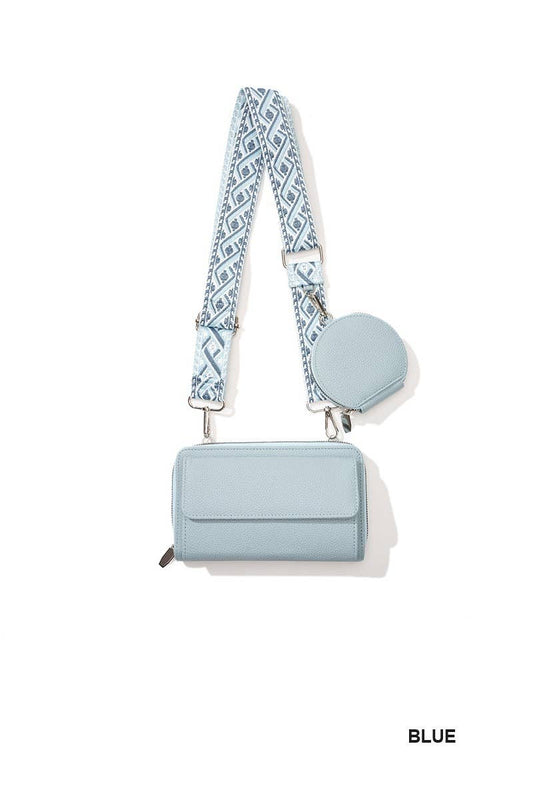 Vegan Leather Crossbody Handbag