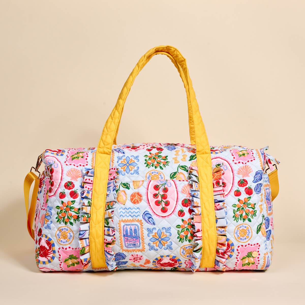 On-the-Go Quilted Weekender Bag–Ciao Bella