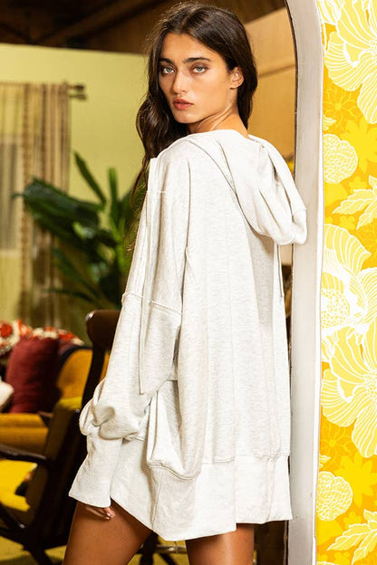 Zip-up Oversize Jacket