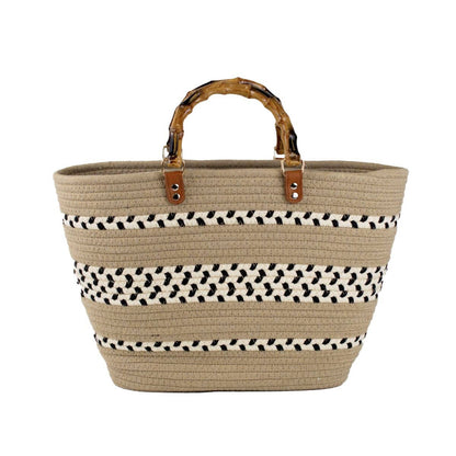 Astoria Tote Natural/Black