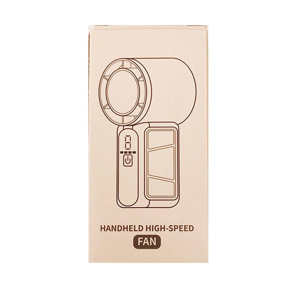Digital Display Portable Handheld Mini Fan