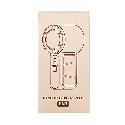 Digital Display Portable Handheld Mini Fan