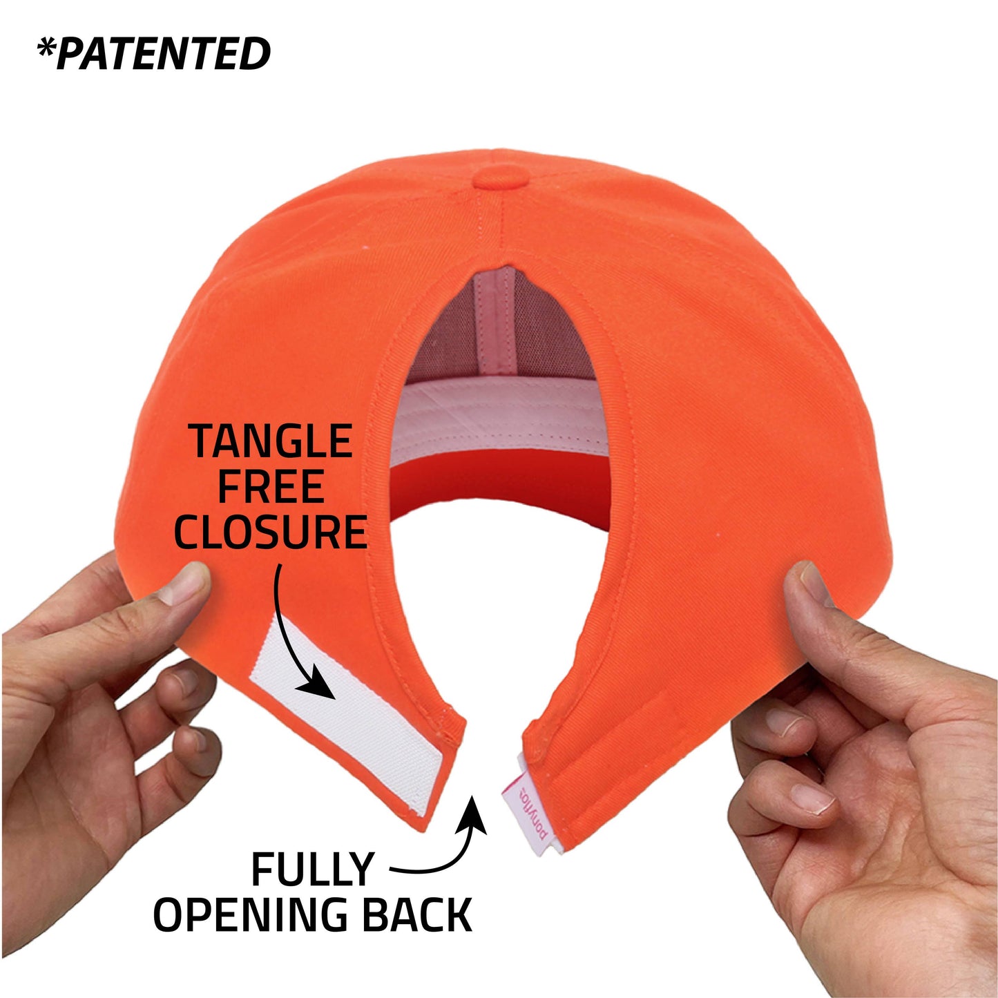 Clemson "Paw Print" Ponyflo Officially Licensed Collegiate Hat