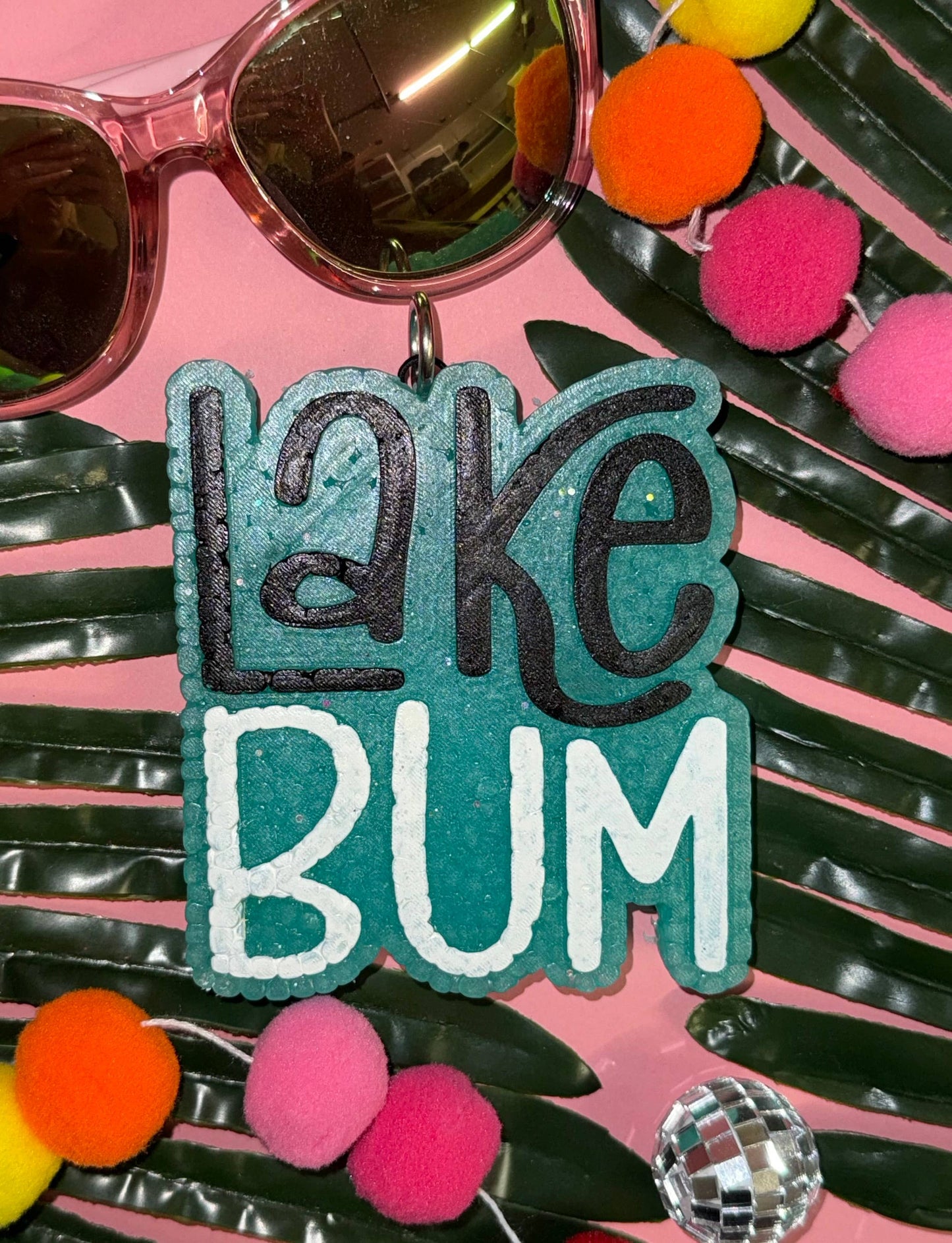 Lake Bum Car Freshie