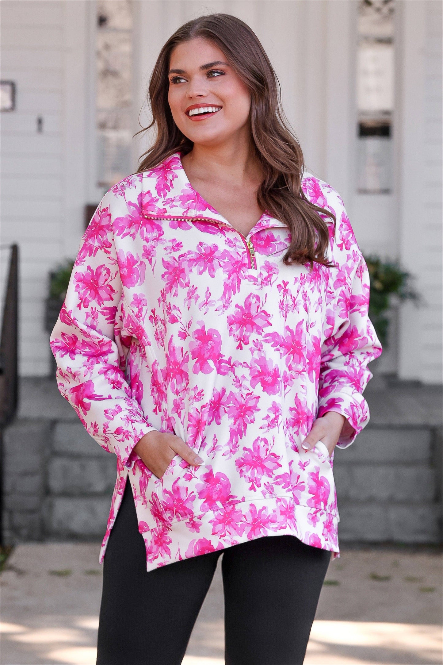 Pullover Pink Blossom