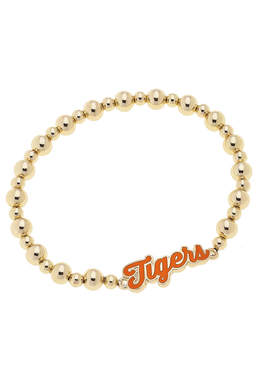 Clemson Tigers Autograph Enamel Stretch Bracelet