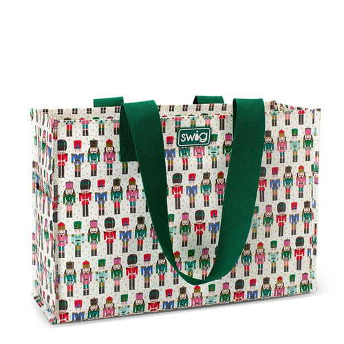 Swig Laminated Tote Large Classic Nutcracker