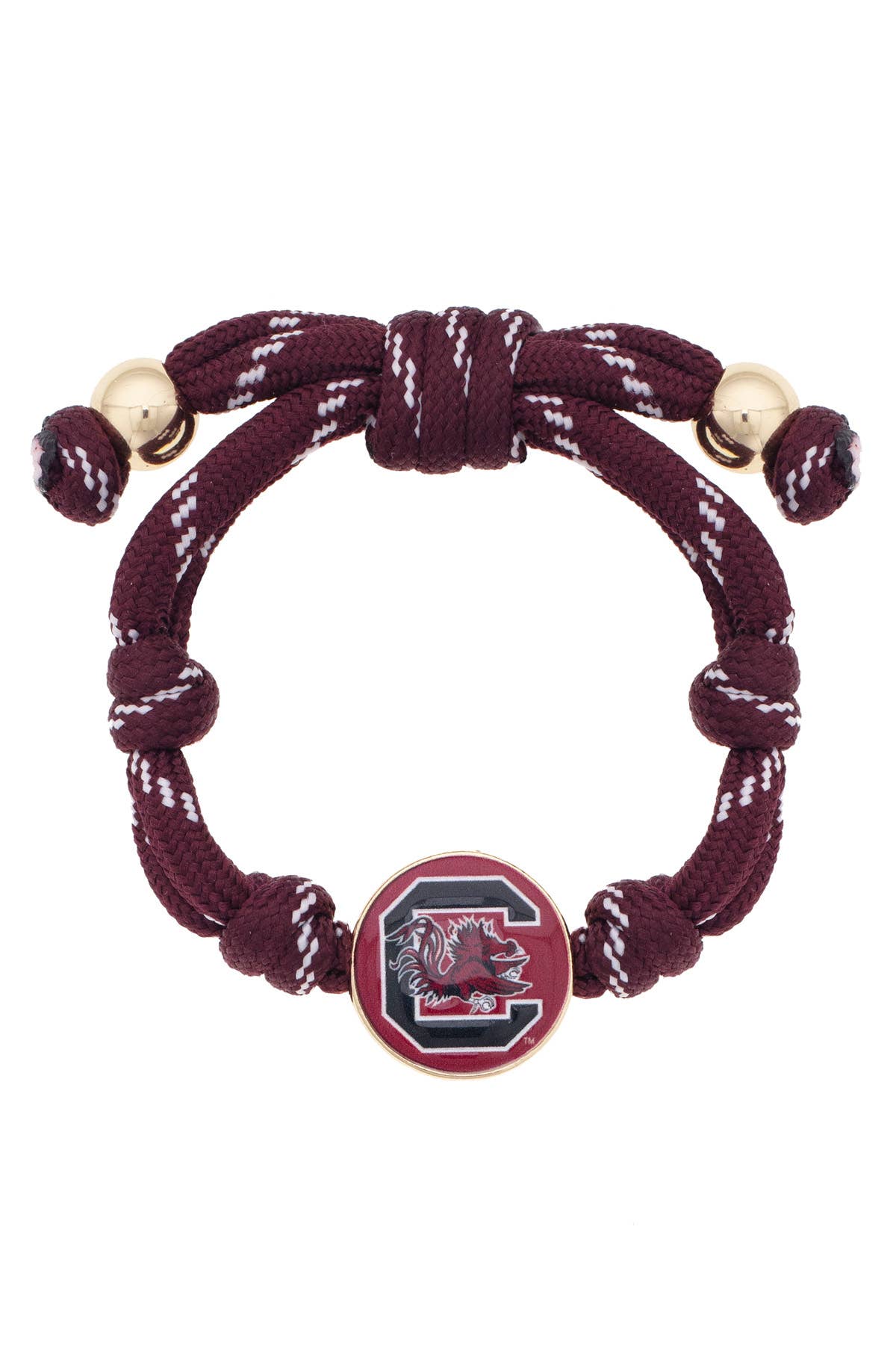 South Carolina Gamecocks Logo Paracord Bracelet