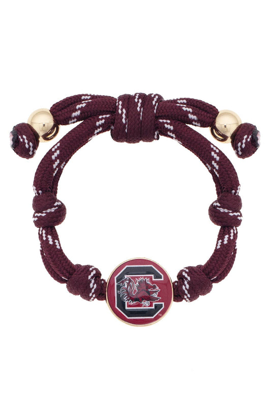South Carolina Gamecocks Logo Paracord Bracelet