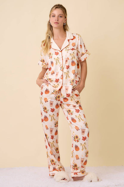 Pumpkin Spice Pajama
