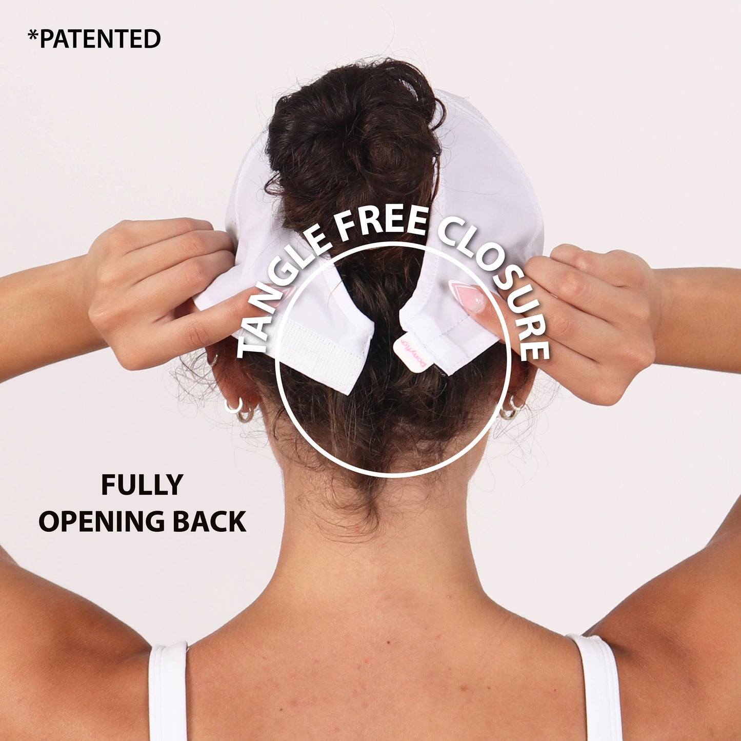 Mia Reflective Sandwich Brim Active Ponyflo® Ponytail Cap