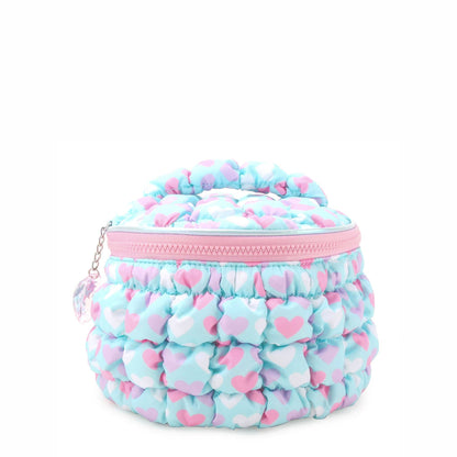 Quilted Hearts Glam Bag