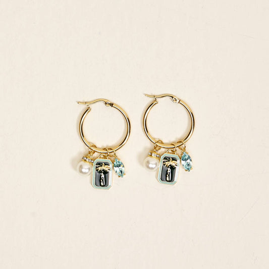 Signature Hoop Earrings–Island Breeze