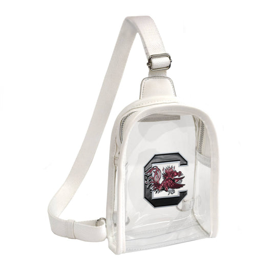 NCAA South Carolina Fighting Gamecocks Clear 3D Mini Sling
